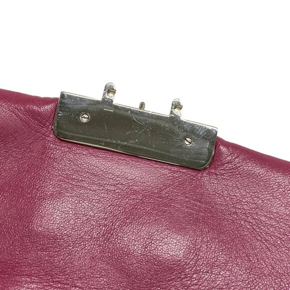 DIOR/ChristianDior Cannage Stitch - Pink Patent Leather Shoulder Bag 690-050825 - Picture 12 of 14